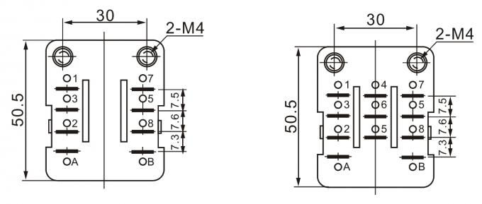 JQX-38F 3PTD Automotive Power Relay 220VAC Voltage 2
