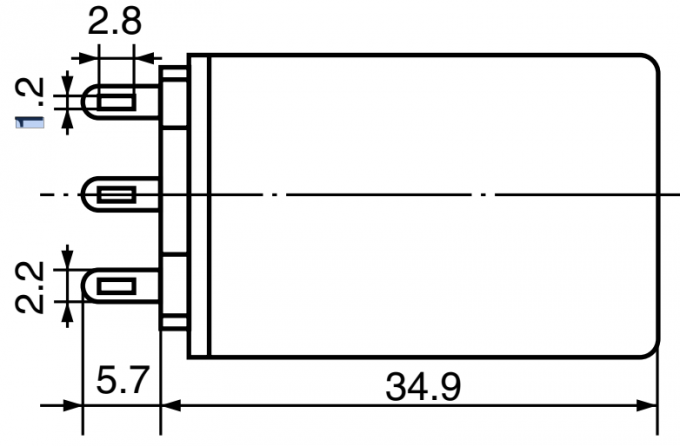 HH53PL 220VAC Automotive Power Relay Electromagnetic With LED Indicator 1