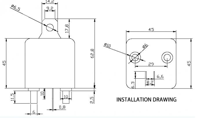 Heavy Duty Split Charge 12V 200A Relay ZL180 Car Starter 2