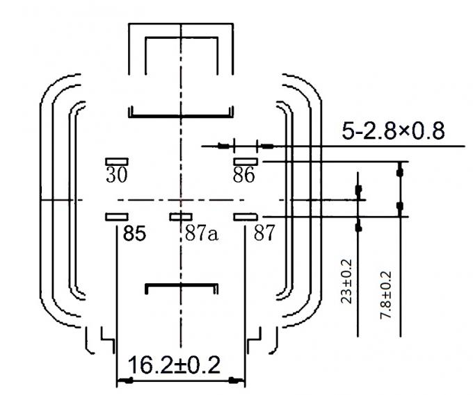 Automobile System Gm Fuel Pump Brake Control Light Relay 12193605 1